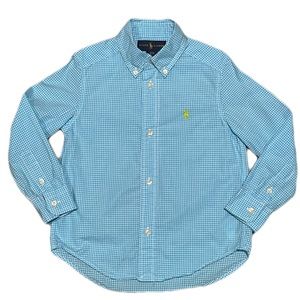 Ralph Lauren Boys Long Sleeve Gingham Shirt